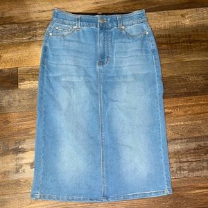 Jean skirt